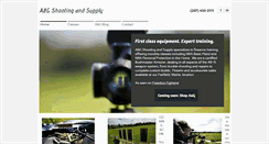 Desktop Screenshot of agshooting.com